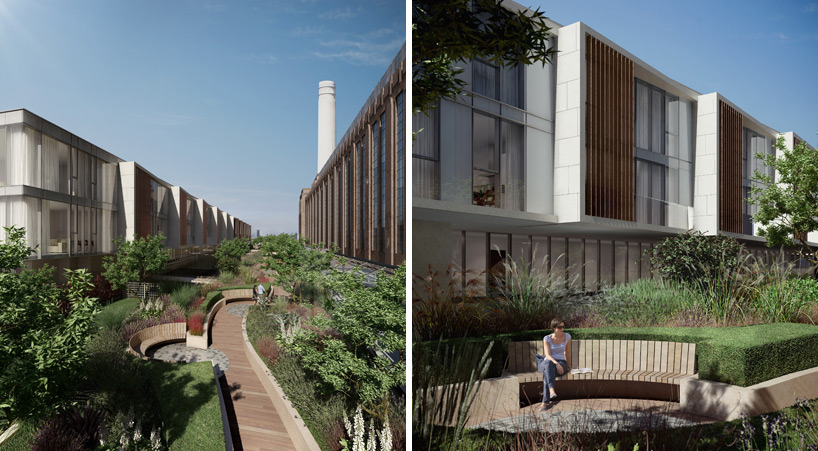 andy jardín esturión de elementos Central eléctrica de Battersea designboom