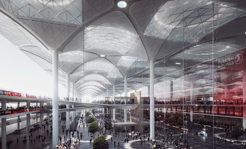 معماری فرودگاه،طراحی فرودگاه،معماری سالن فرودگاه