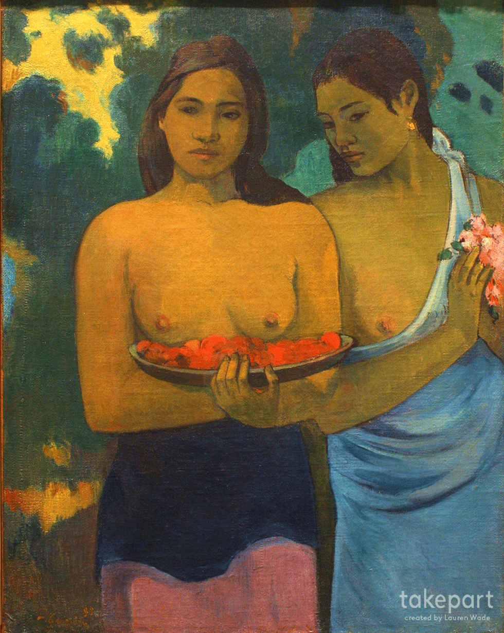 Paul Gauguin - Two Tahitian Women (1899)