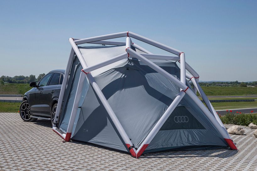 heimplanet desenvolve extensão barraca de camping especializado para AUDI A3 quattro