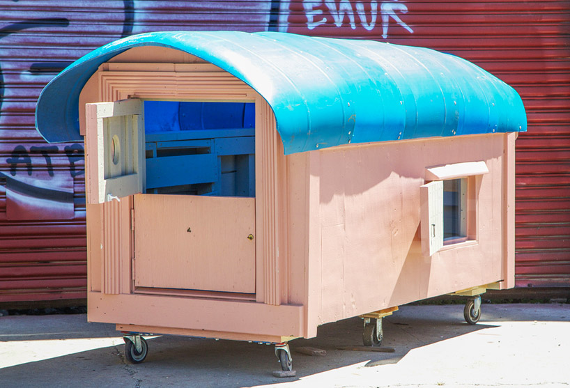 gregory kloehn homeless homes project turns trash into vibrant houses
