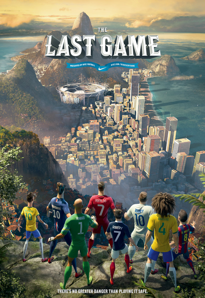 NIKE introduces the last game, a five-minute animated film by wieden + kennedy