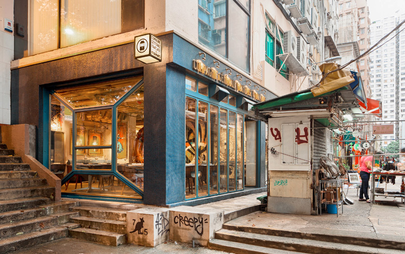 bibo street art restaurant substance hong kong designboom