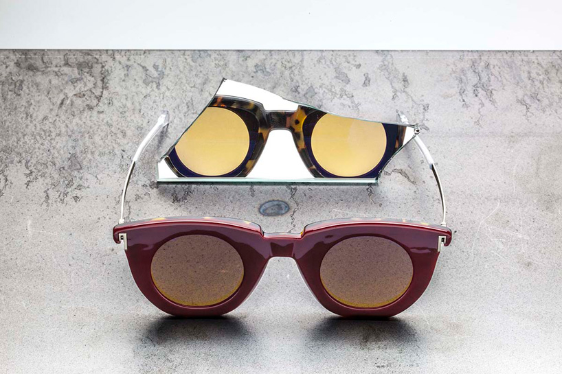 Haik + KAIBOSH bidireccionales gafas de sol de acetato son totalmente reversibles