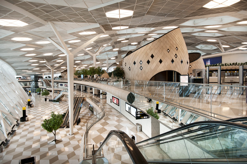 autoban heydar aliyev international airport azerbaijan designboom