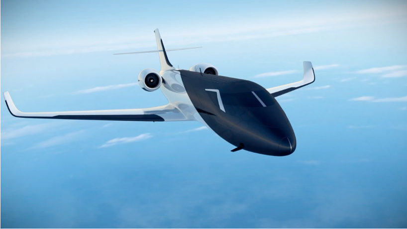 طراحی هواپیمای بدون پنجره با ویژگی درد 360 درجه