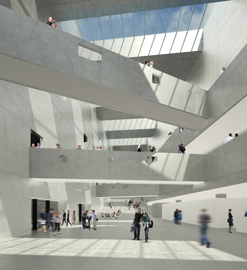 bernard tschumi architects ANIMA cultural center designboom