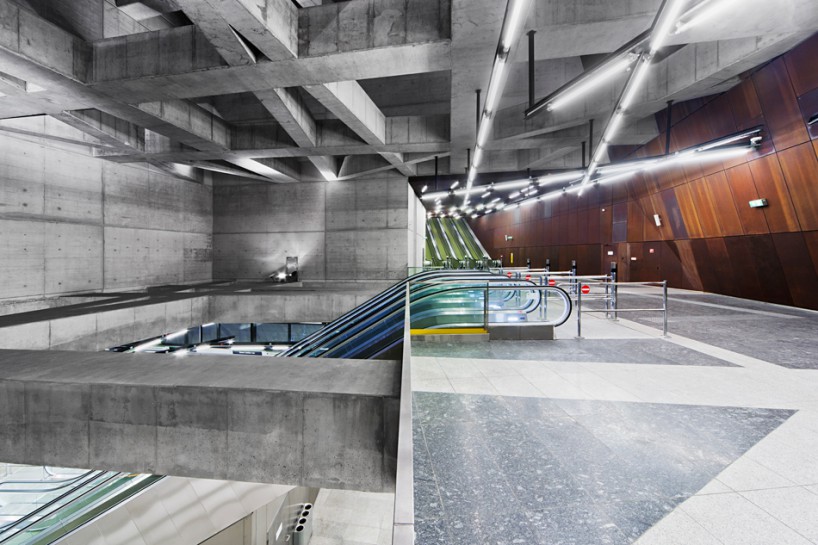 spora architects budapest metro stations fovam ter szent gellert ter designboom