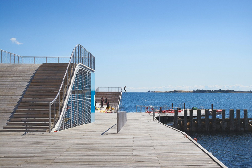 JDS architects julien de smedt faaborg harbour bath copenhagen designboom