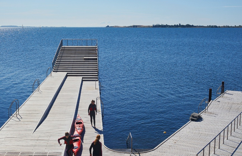 JDS architects julien de smedt faaborg harbour bath copenhagen designboom