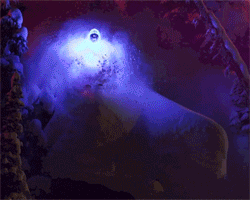 LED-clad skiers soar down slopes at night for afterglow