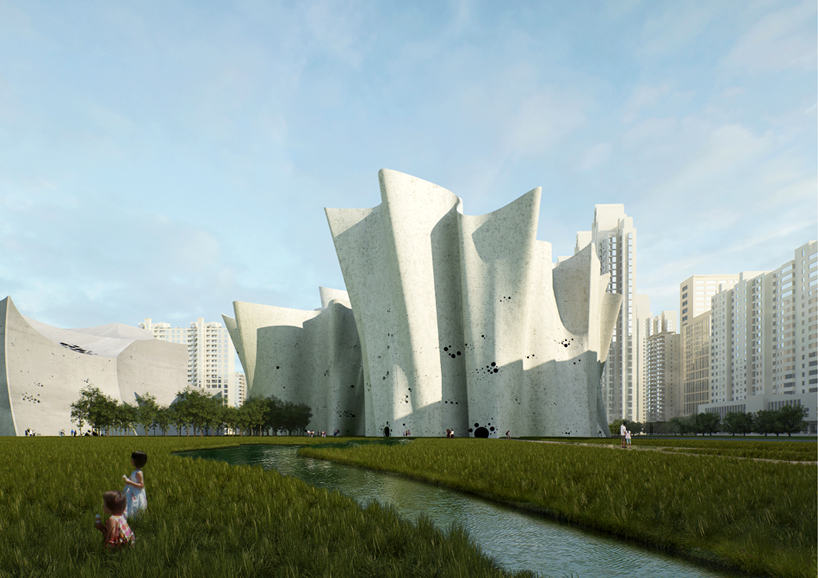 طرح  موزه شهر Guangzhou از معمار Christian kerez