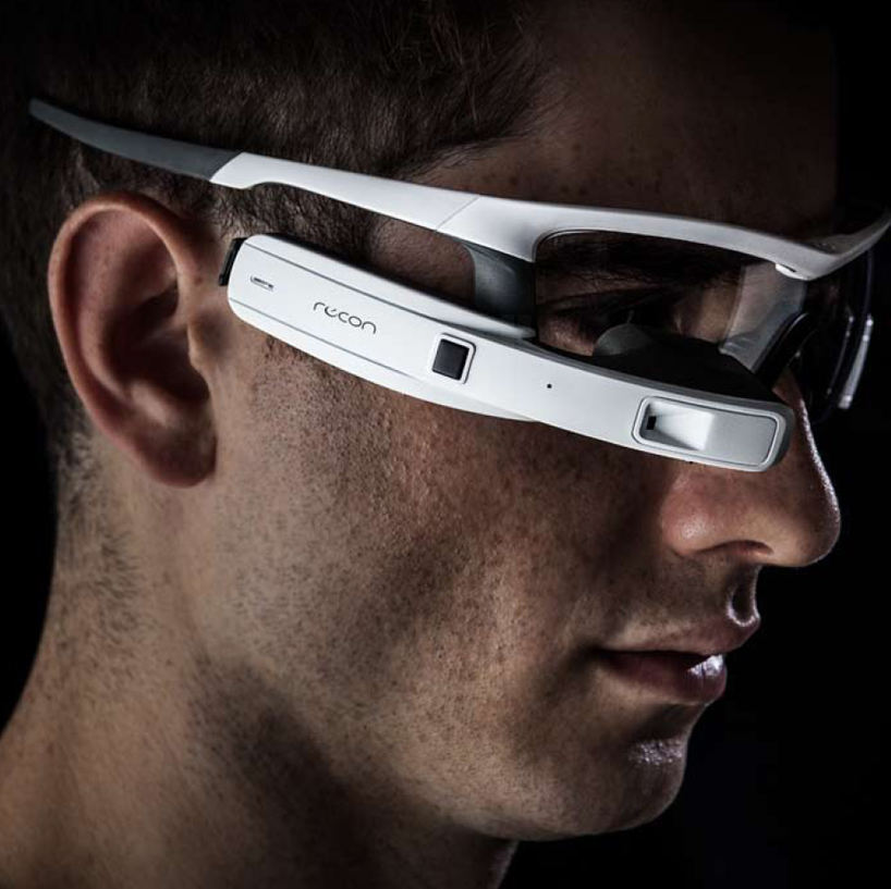 JET sports smartglasses created by recon instruments and woke design