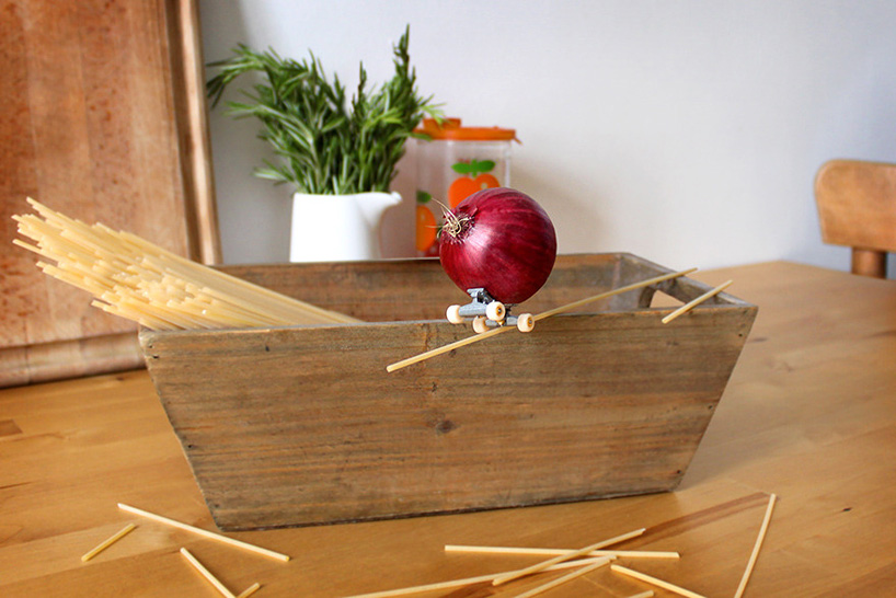 skateboarding fruits veggies by benoit jammes coast through the kitchen
