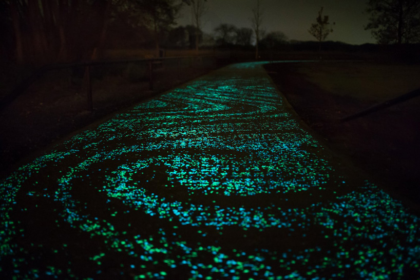 خلاقیت در روشنایی شهری ، فناوری نوری ، مسیر دوچرخه سواری