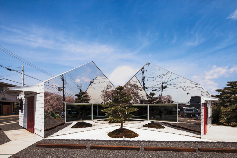 hisanori ban bandesign mirrors house gifu japan designboom