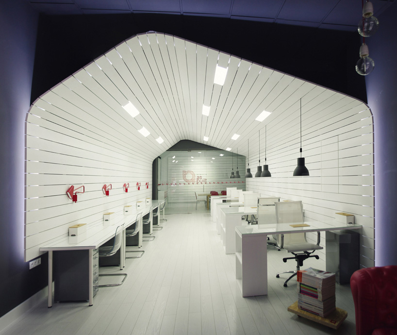 as built coworking space contemporary cabin ferrol spain designboom
