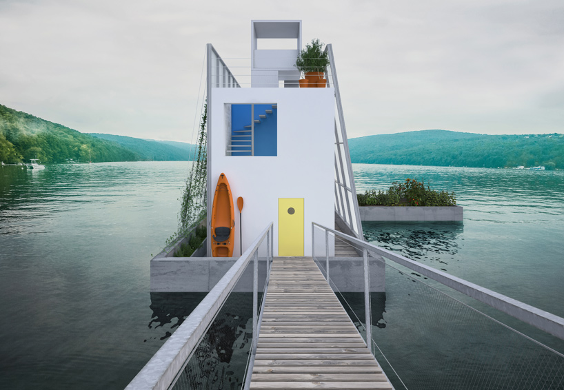 Плавающий энергонезависимый экодом от Carl Turner Architects