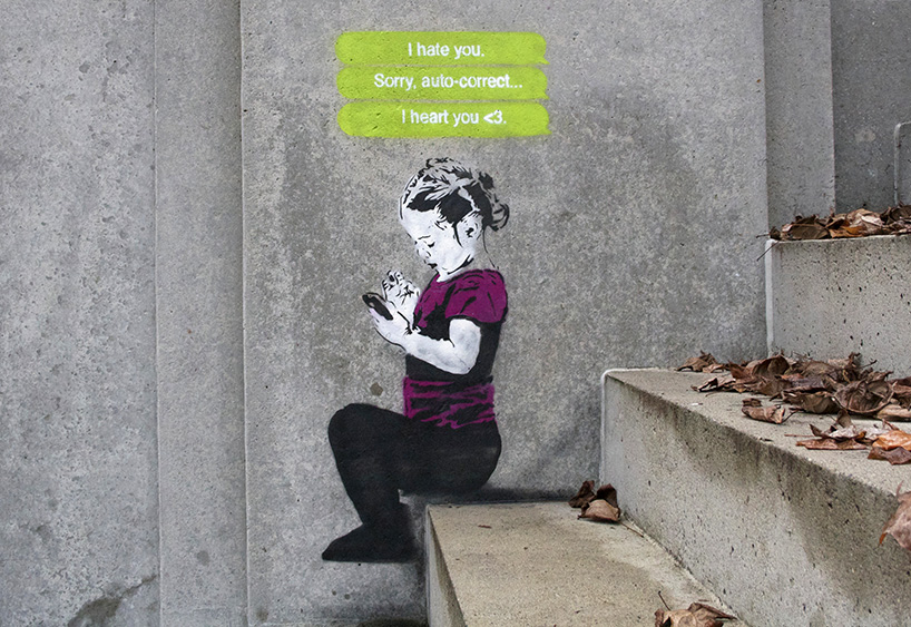 iHeart street art meets contemporary social media culture