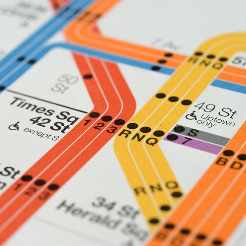 signed vignelli 2012 NYC subway diagrams now available