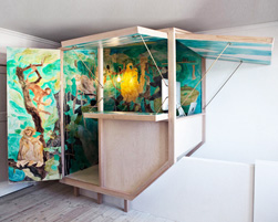 la cabane by julien franc wahlgreen condenses workplace amenities