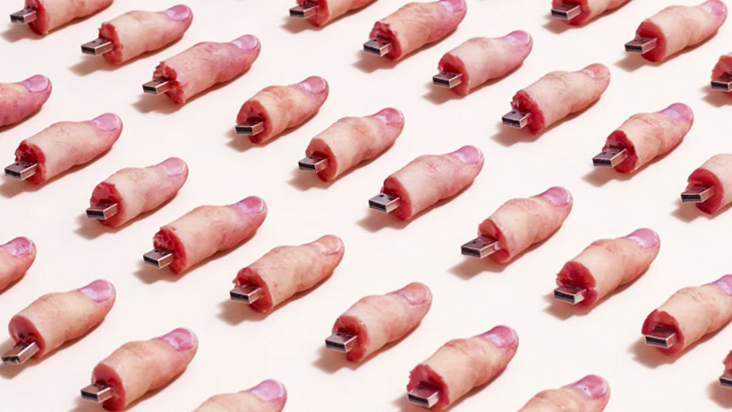 justin poulsen shocks clients with severed USB thumb drives