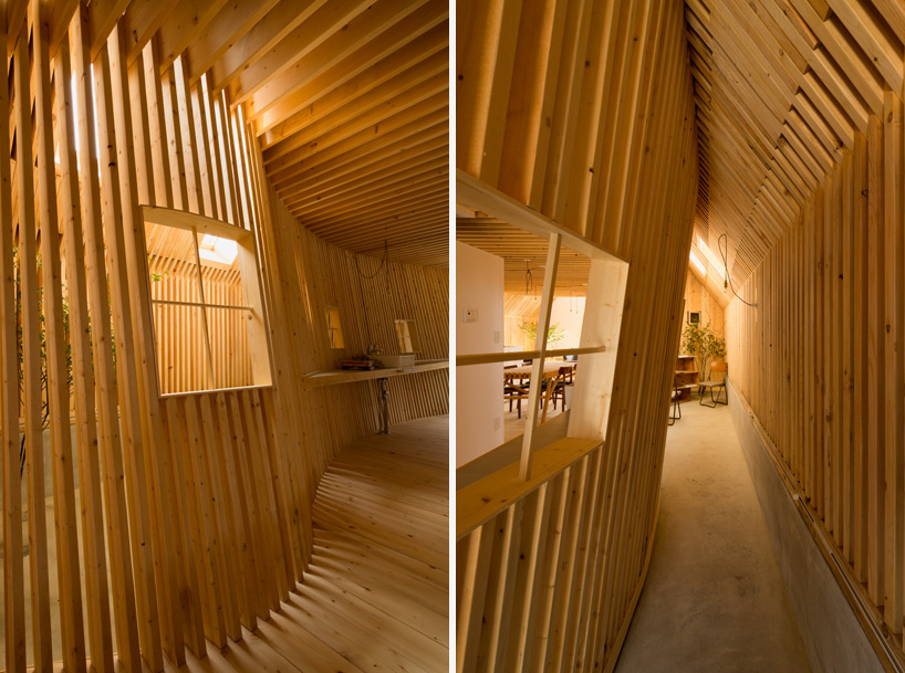 life style koubou triangle house japan designboom