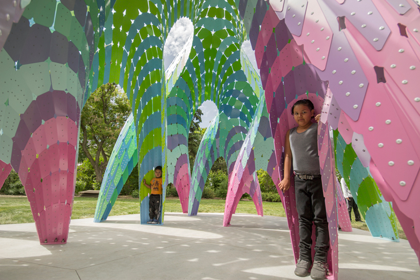 marc fornes theverymany vaulted willow edmonton designboom 