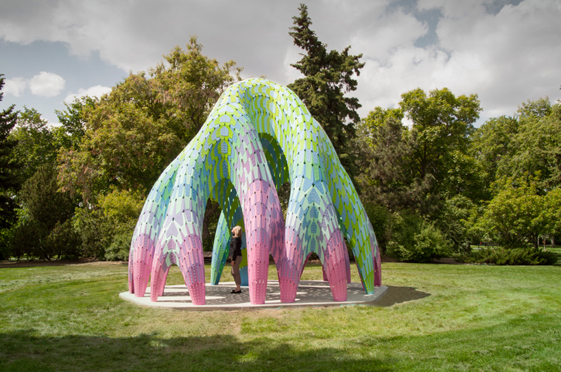 marc fornes theverymany vaulted willow edmonton designboom 