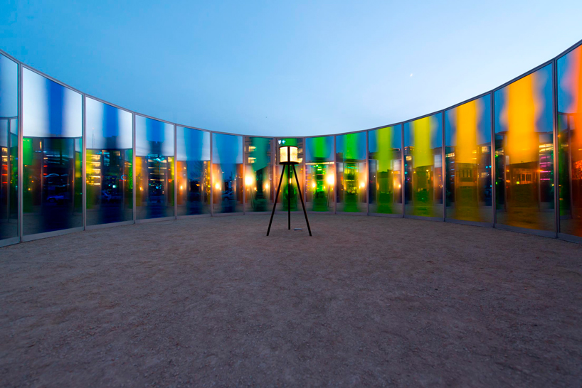 olafur eliasson panoramic awareness pavilion, 2013 proposed gift of john and mary pappajohn to the des moines art center photo courtesy rich sanders