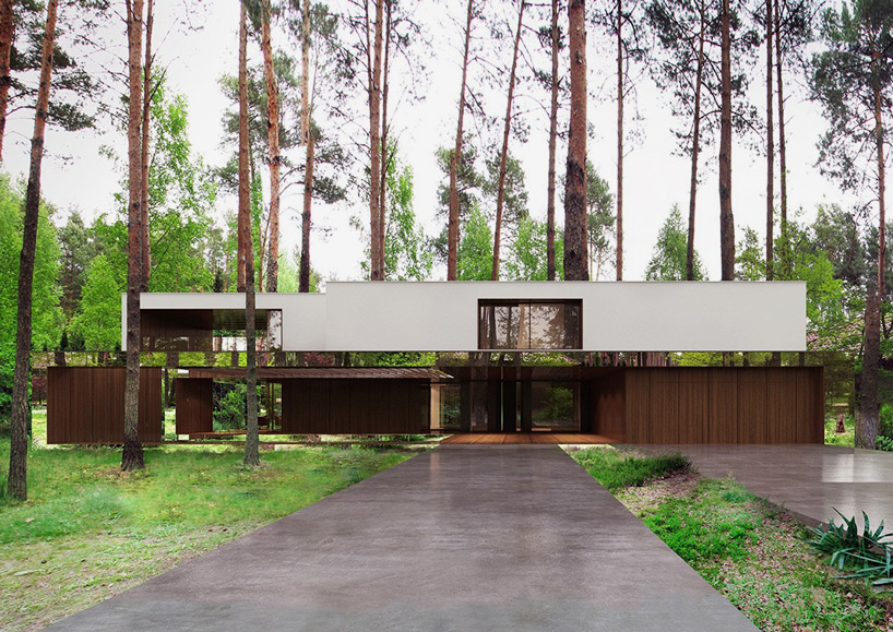 reform architekt marcin tomaszewski refelctive mirror izabelin house 2 designboom