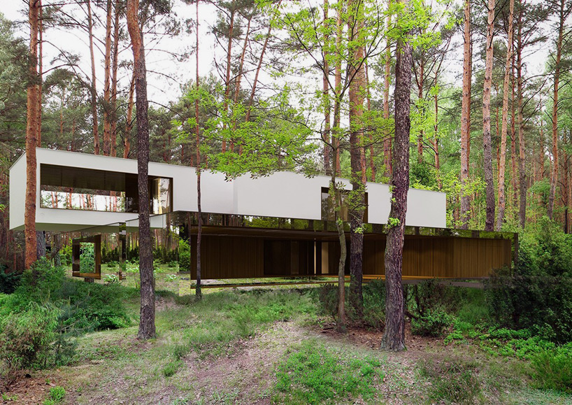 Зеркальный дом среди деревьев в Польше от Reform Architekt Зеркальный дом среди деревьев в Польше от Reform Architekt