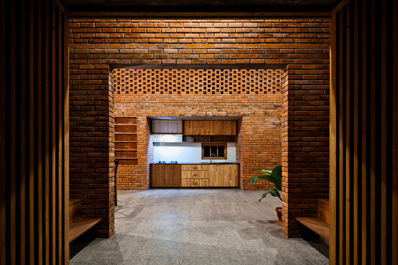 tropical space brick termitary house da nang city vietnam designboom