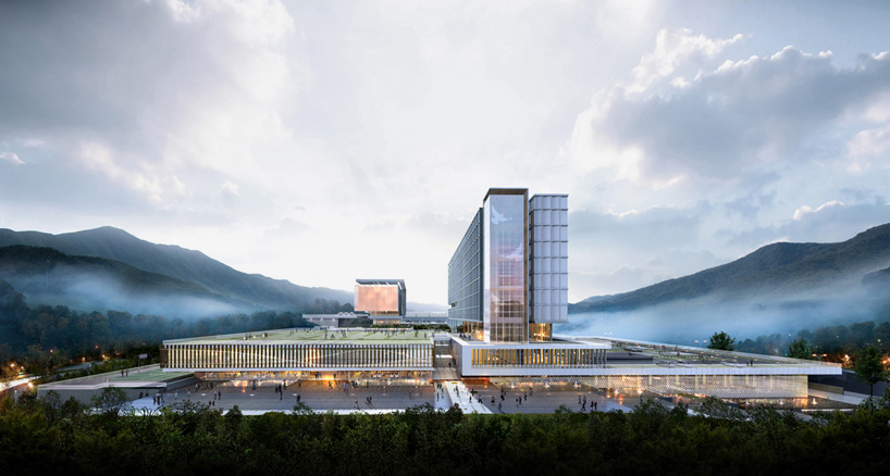 Правительственный комплекс Ulju в Корее. Проект SAMOO