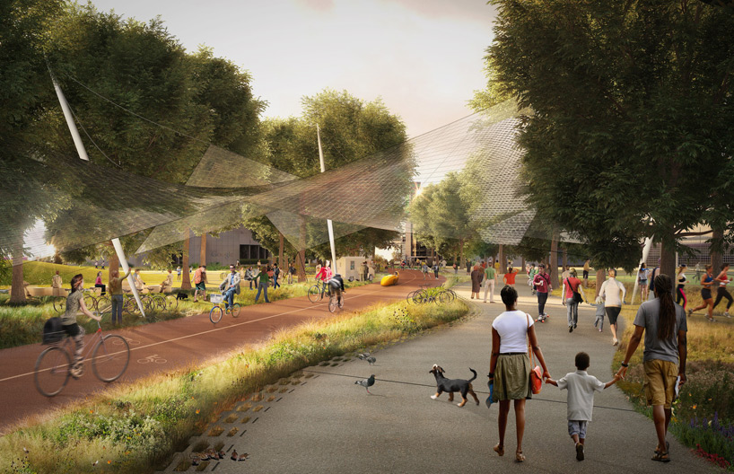 bjarke ingels group BIG thomas heatherwick google headquarters mountain view designboom
