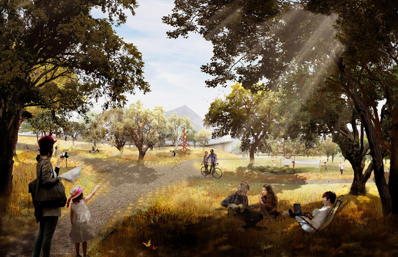 bjarke ingels group BIG thomas heatherwick google headquarters mountain view designboom