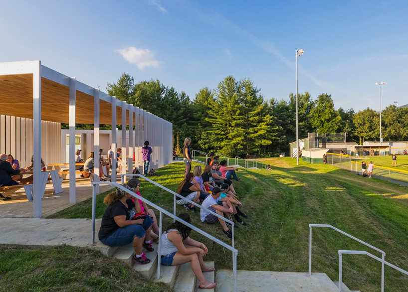 design/buildLAB completes baseball pavilion in virginia