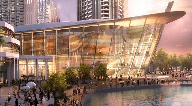 Оперный театр Дубая. Проект Atkins