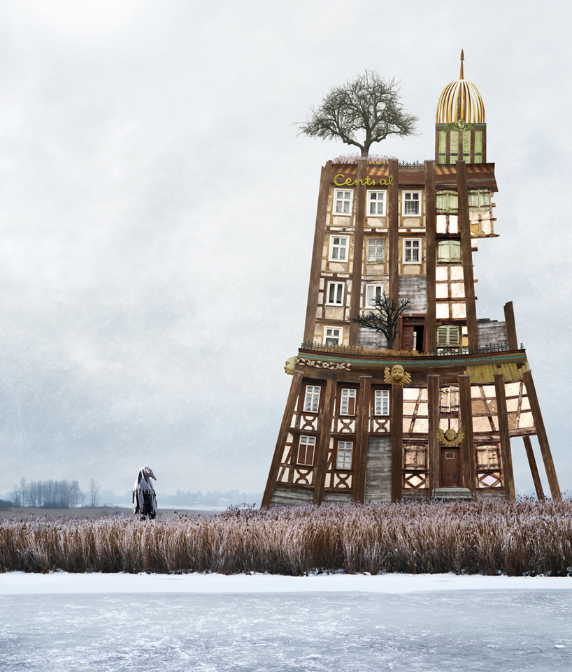 Surreal Houses by Matthias Jung