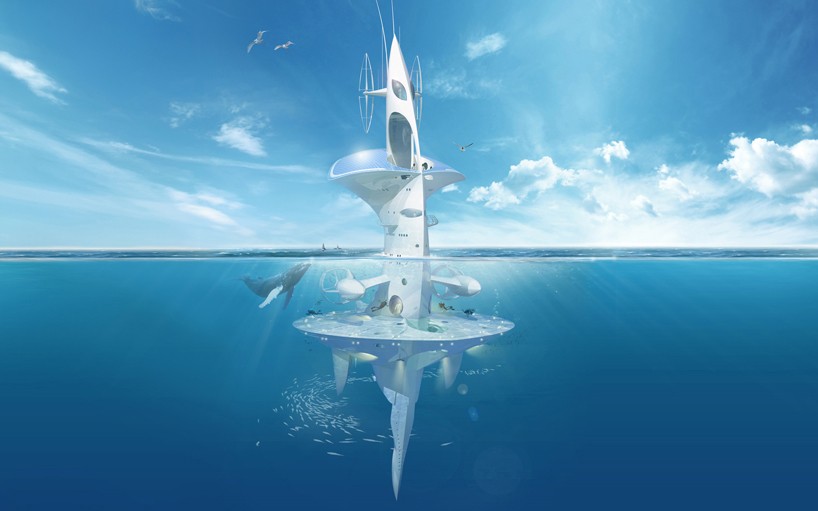 jacques rougerie's scientific & educative underwater seaorbiter vessel