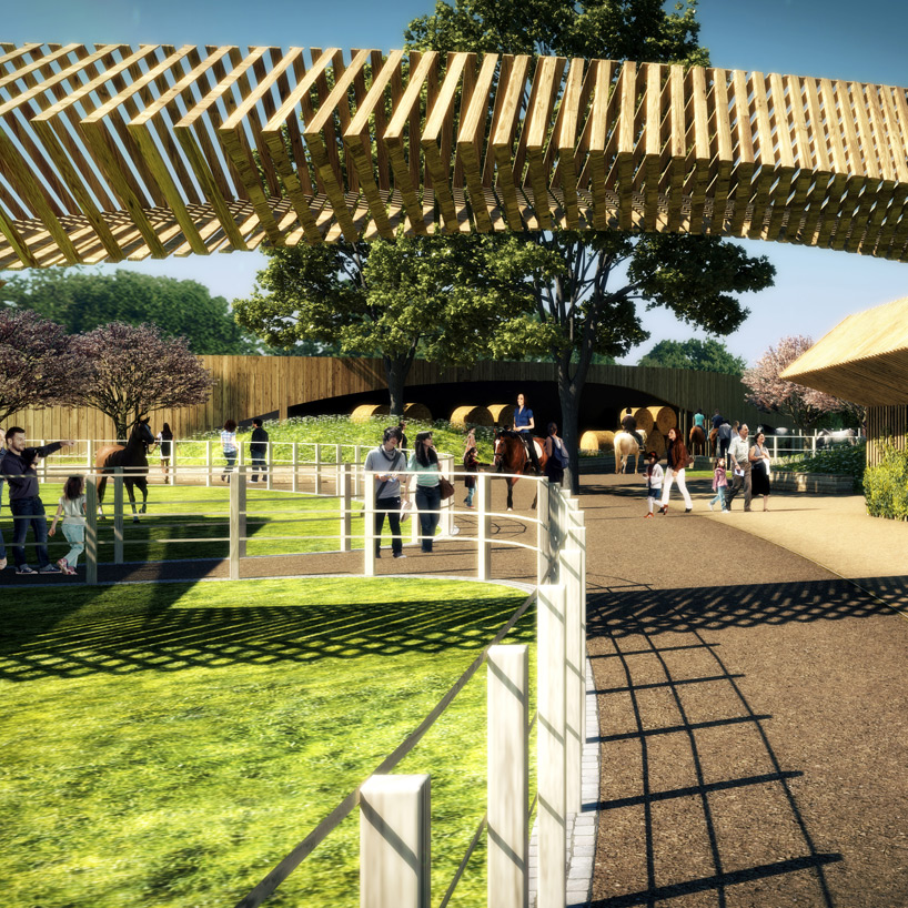 Проект парка развлечений Apassionata в Мюнхене от Graft Architects