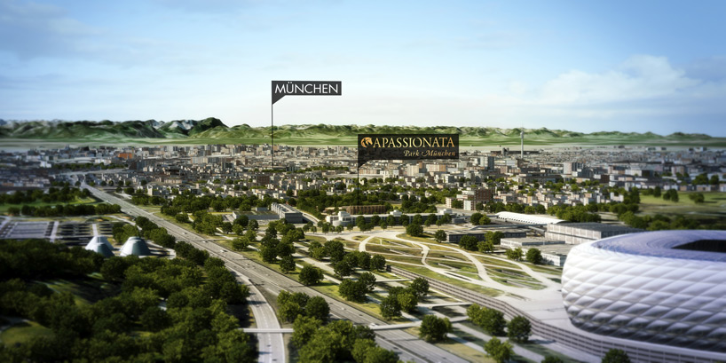 Проект парка развлечений Apassionata в Мюнхене от Graft Architects