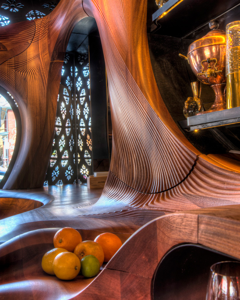 partisans grant van gameren bar raval toronto canada designboom