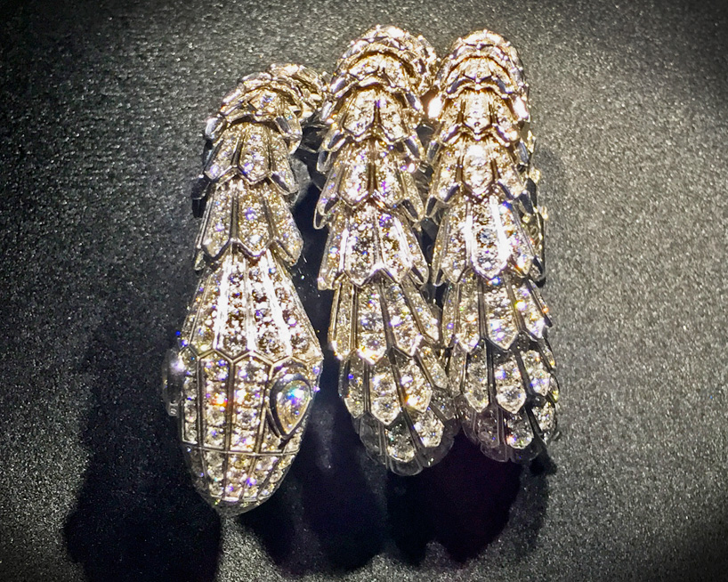 zaha hadid bulgari serpenti installation milan design week designboom