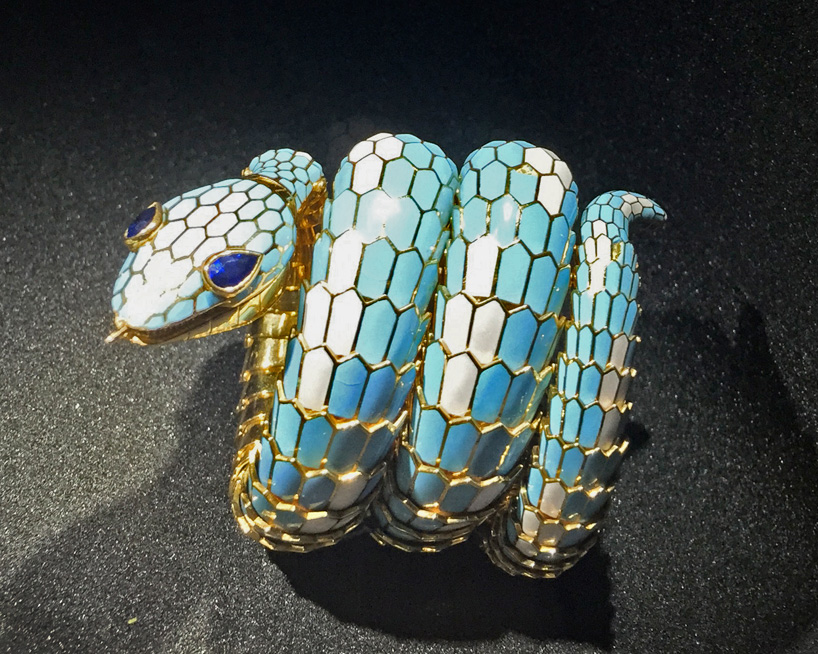 zaha hadid bulgari serpenti installation milan design week designboom