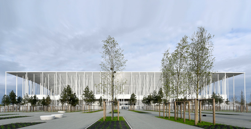 طراحی استادیوم فوتبال بوردو فرانسه