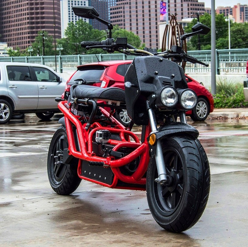 skip through city traffic on the rugged atx 8080 electric scooter