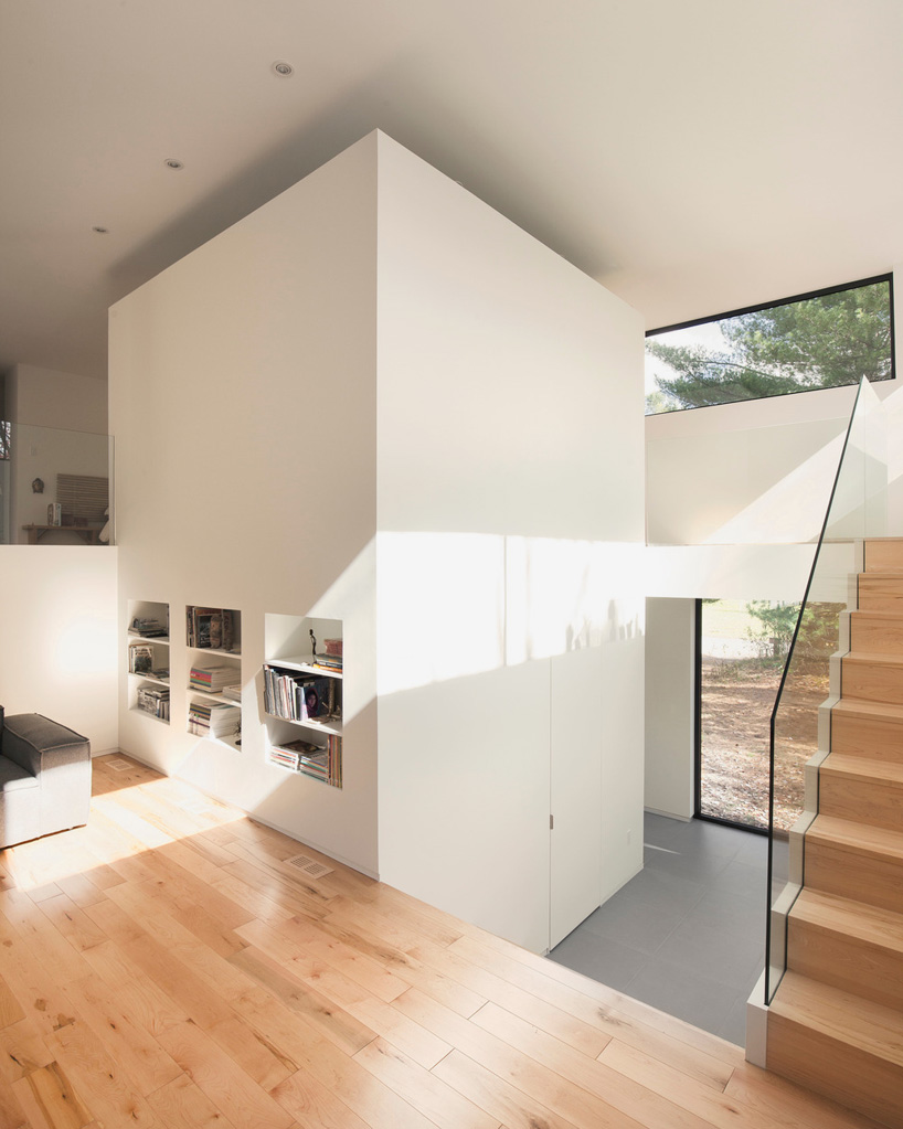 the house features three split levels that are each designed for a ...