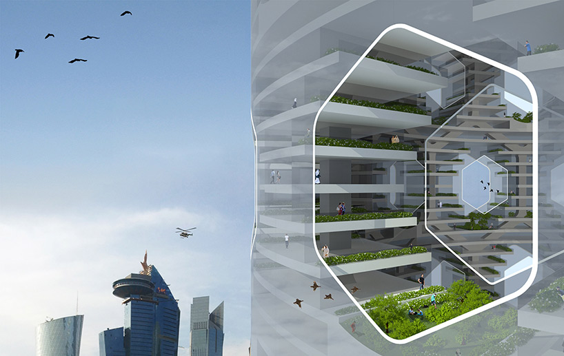 Vertical City. Проект Luca Curci Architects