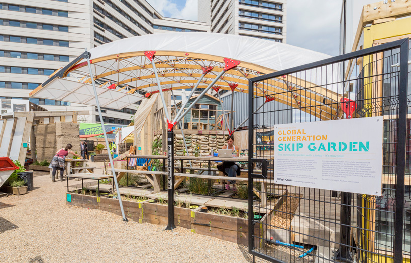 the skip garden king's cross london bartlett school of architecture designboom